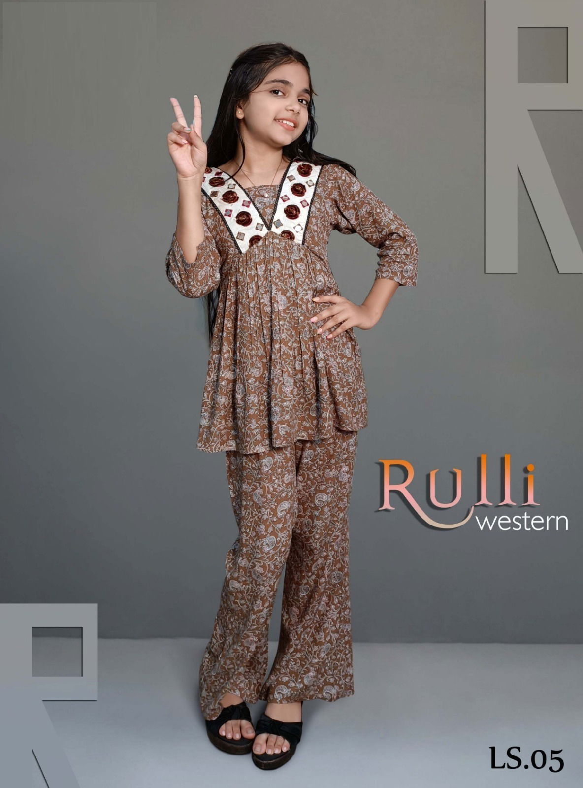 Rulli Kids Western Girls Wear Catalog